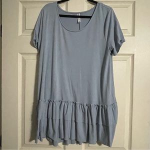 Zenana Outfitters Ruffle Top